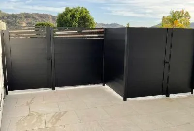 Residential driveway gate installation in Larkspur CA
